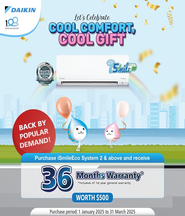 [FULLY REDEEMED] Let's Celebrate Cool Comfort, Cool Gift Promotion